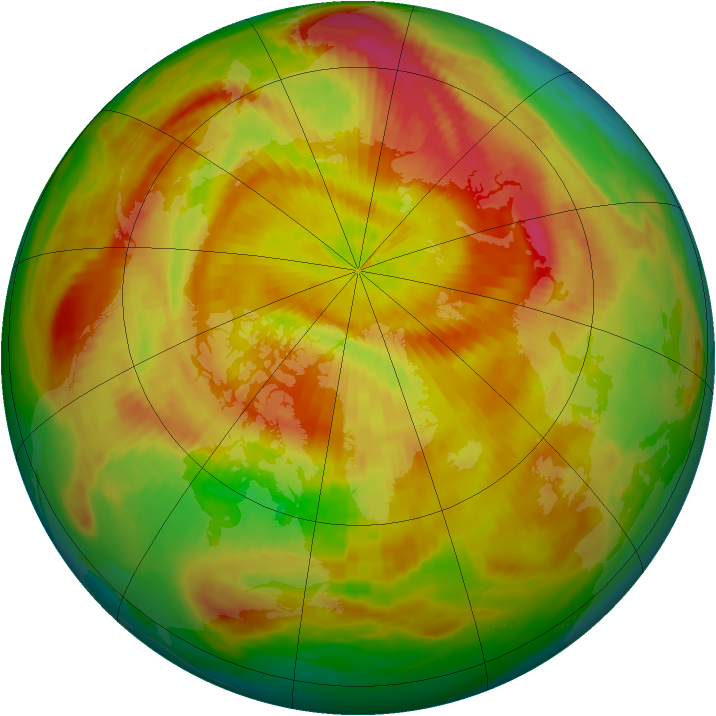 Arctic ozone map for 02 May 1988